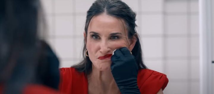 Demi Moore Says This Was The Hardest Part Of Shooting Her Graphic New Body Horror Film