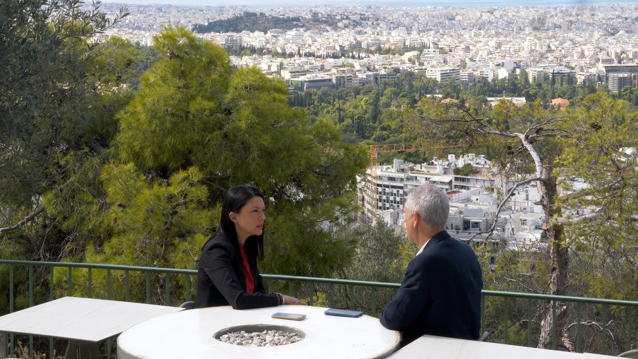 Νάντια Γιαννακοπούλου, υποψήφια Πρόεδρος του ΠΑΣΟΚ