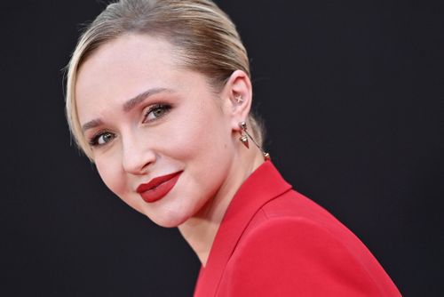 Hayden Panettiere, shown here at a Hollywood film premiere on Sept. 13, 2022, said Sunday that she hadn't slept in two days when she sat for an interview with People. A clip of the interview has drawn a range of reactions.