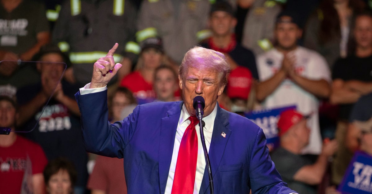 NextImg:‘Sickening’ Chant Breaks Out Against Legal Immigrants At Trump Rally