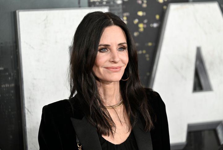 Courteney Cox at the Scream VI premiere in 2022