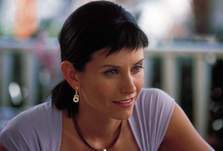 Courteney Cox and her iconic Scream 3 fringe