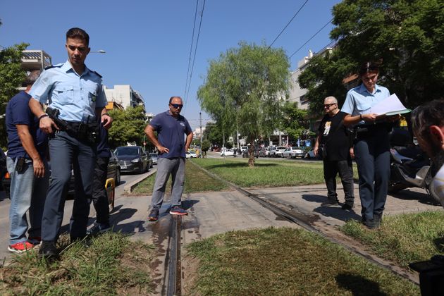 Στο σημείο κλήθηκαν αστυνομικές δυνάμεις