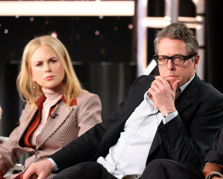 Nicole Kidman y Hugh Grant en 2020