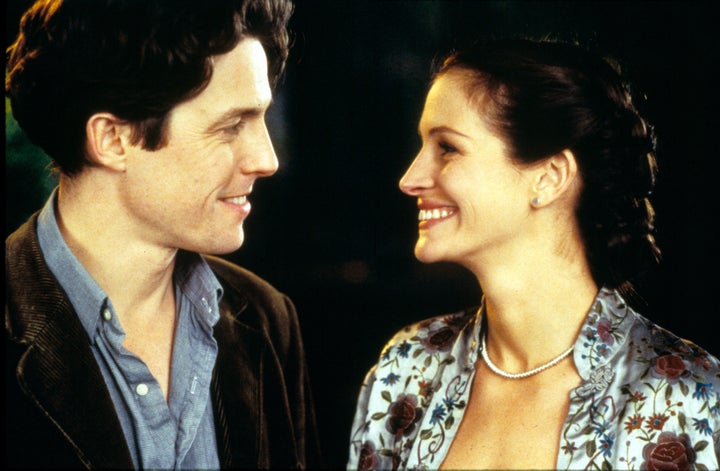 Hugh Grant y Julia Roberts en Notting Hill