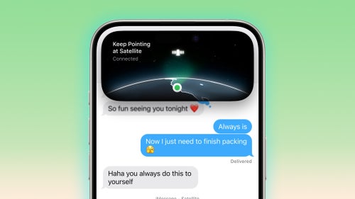 A new feature in iOS 18 allows messages over satellite when cellular coverage is not available.