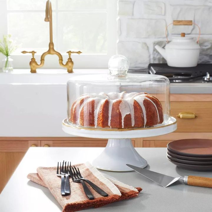 A stylish cake stand from Target