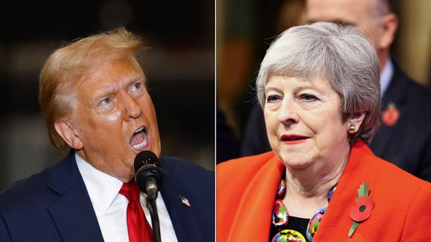 Donald Trump and Theresa May