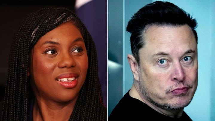 Kemi Badenoch and Elon Musk