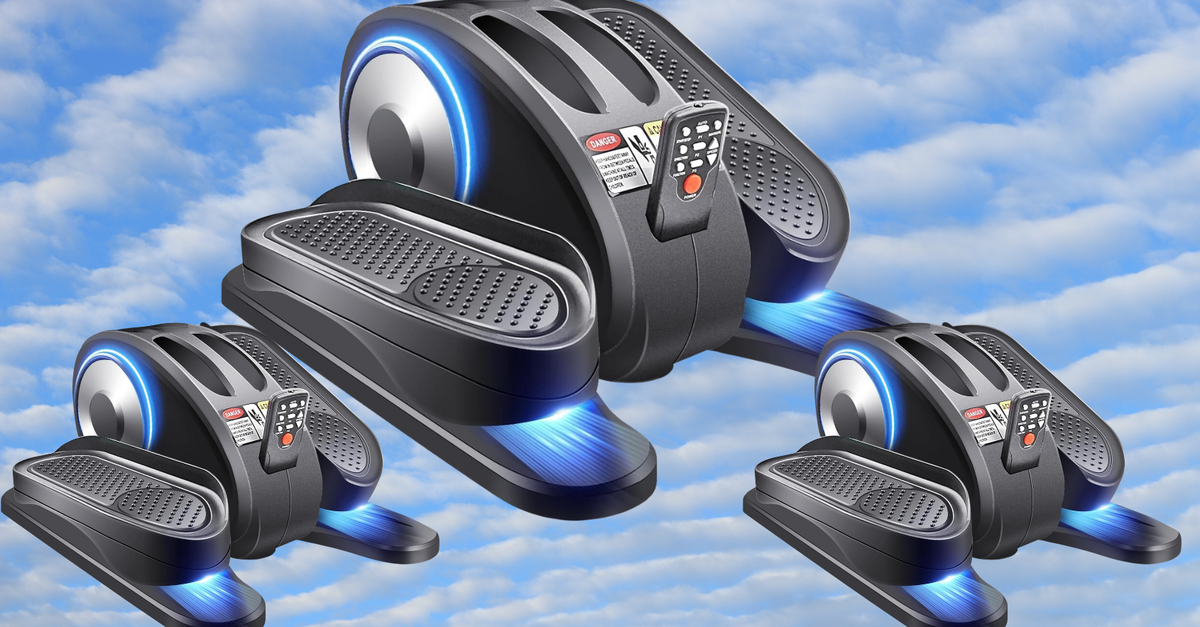 NextImg:This Under-Desk Elliptical Makes It Effortless To Squeeze In Workouts