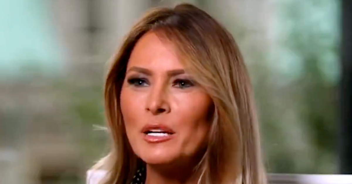 NextImg:Melania Trump Tells Fox News Her Husband Is A 'Family Man' And The Internet Gags