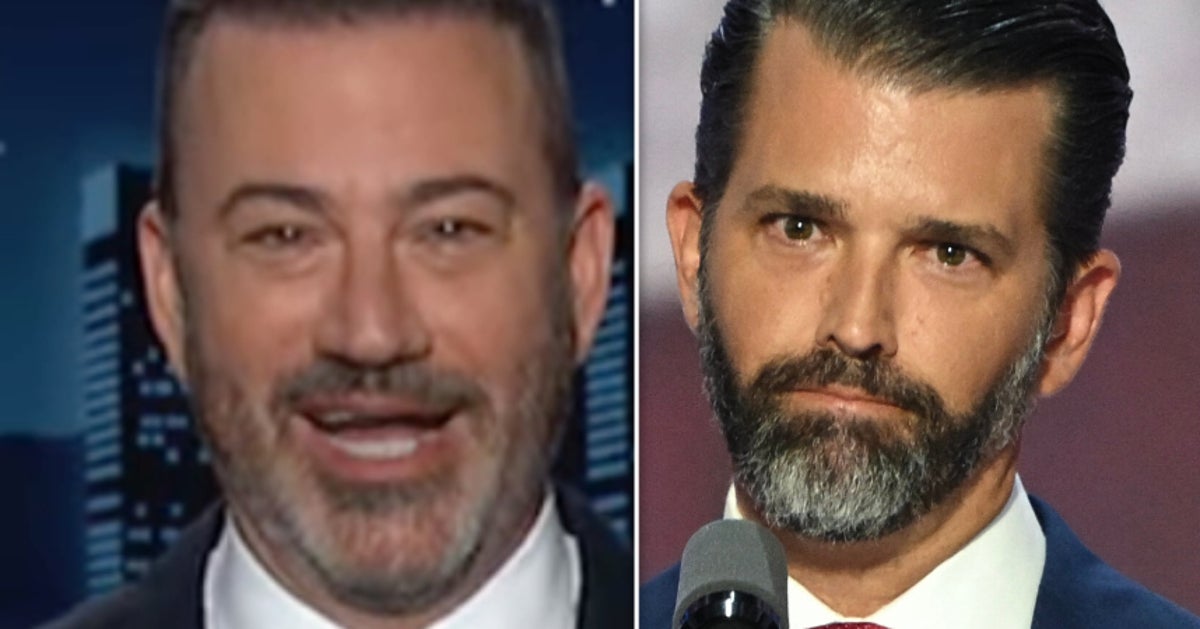 NextImg:Jimmy Kimmel Turns Trump’s Latest ‘Brand Crap’ Into Brutal Dig At Donald Trump Jr.