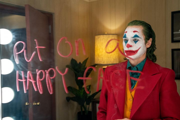 Joaquin Phoenix in the first Joker movie