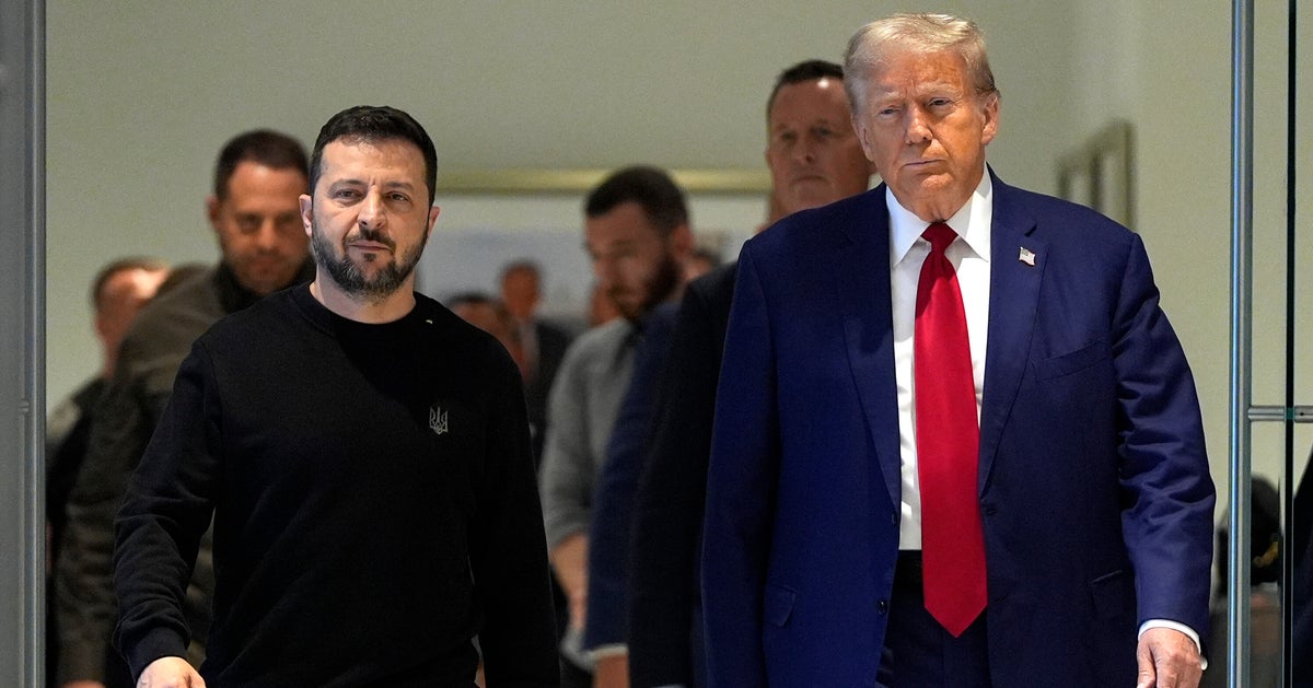 NextImg:Trump And Zelenskyy Meet Amid Rising Questions Over U.S. Support For Ukraine
