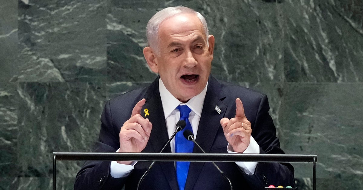 NextImg:Netanyahu Vows That Israel Will Keep 'Degrading Hezbollah' In UN Speech