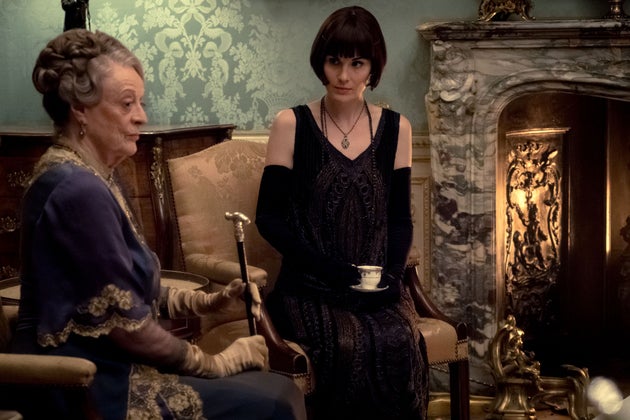 Dame Maggie Smith and Michelle Dockery