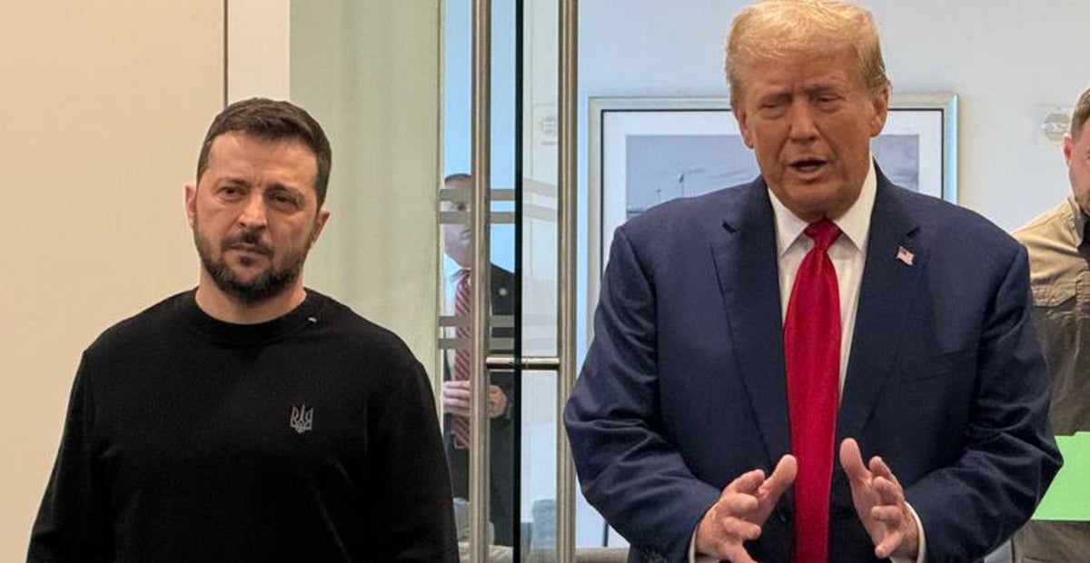 NextImg:Trump Plays Nice With Zelenskyy After Turning On Him Earlier In Week