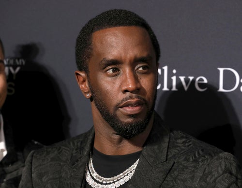 Sean Combs arrives at the Pre-Grammy Gala And Salute To Industry Icons at the Beverly Hilton Hotel on Saturday, Jan. 25, 2020, in Beverly Hills, California.