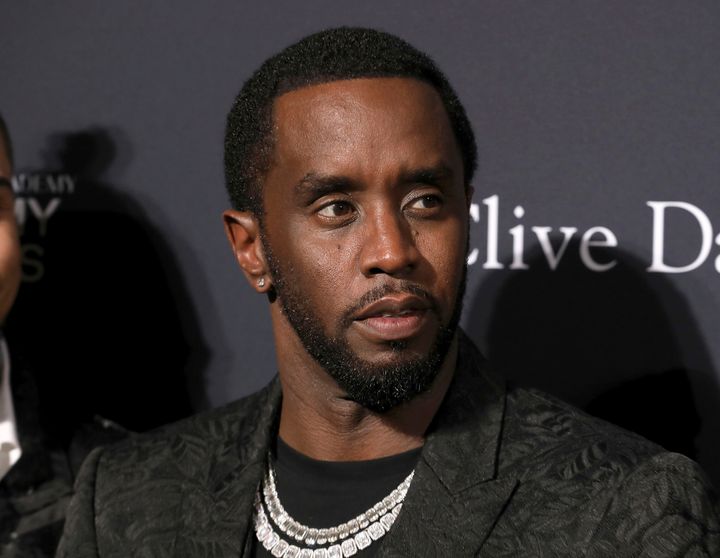 Sean Combs arrives at the Pre-Grammy Gala And Salute To Industry Icons at the Beverly Hilton Hotel on Saturday, Jan. 25, 2020, in Beverly Hills, California.