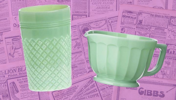 You can find so much vintage-style jadeite at the big-box retailer.