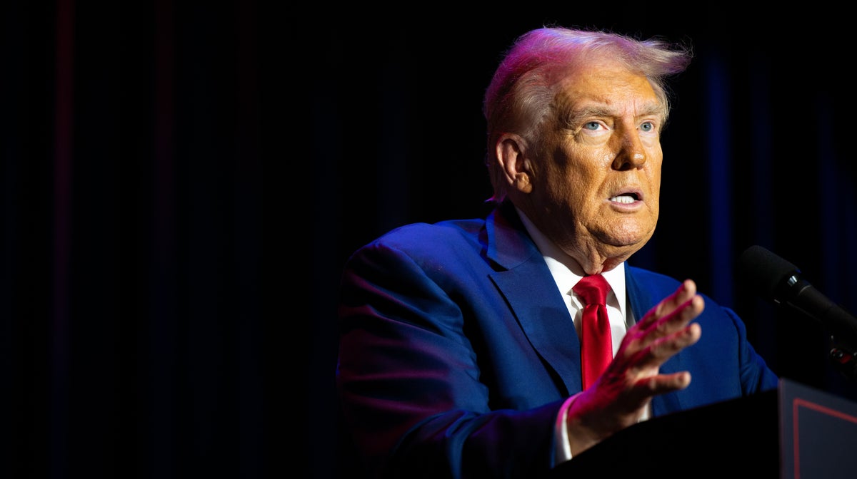 Donald Trump Delivers Remarks In Prairie du Chien, Wisconsin