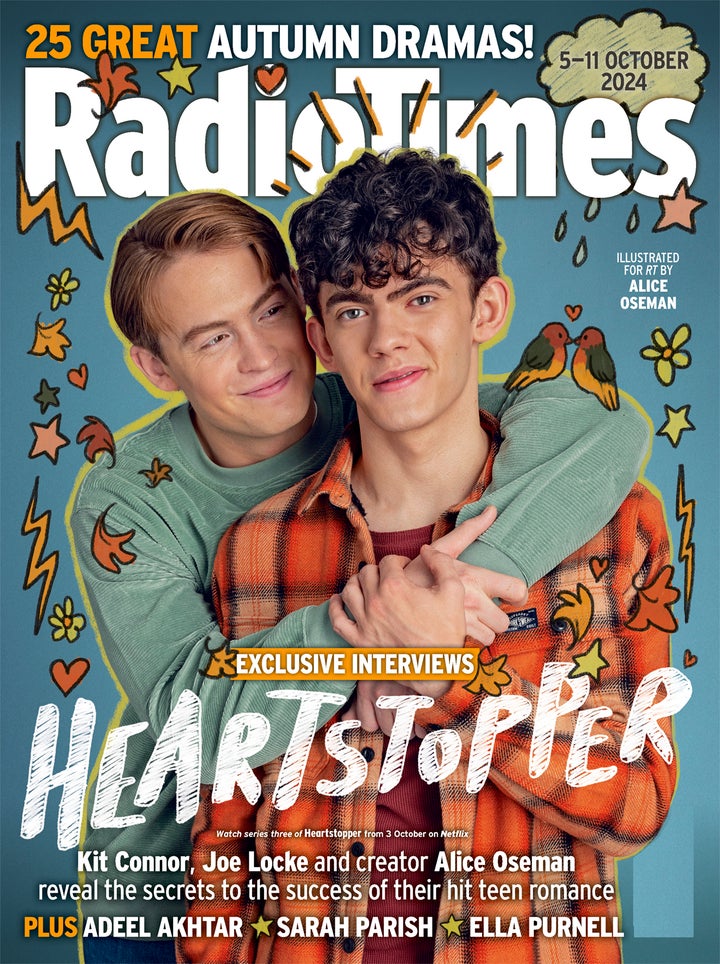 Kit Connor and Joe Locke on the cover of Radio Times magazine