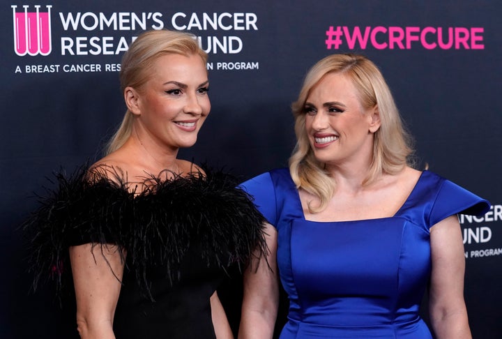 Ramona Agruma and Rebel Wilson at a charity benefit in 2023