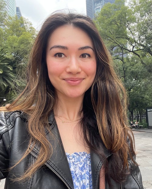 The author is pictured in a recent photo.