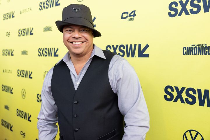 Jon-Adrian "JJ" Velazquez at the "Sing Sing" Premiere as part of SXSW 2024 Conference and Festivals held at the ZACH Theatre on March 8, 2024 in Austin, Texas. 