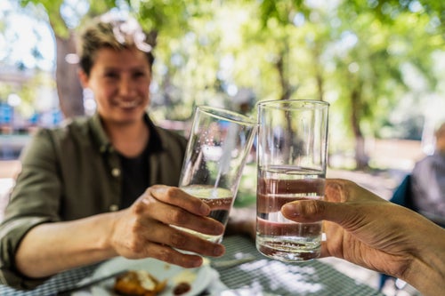 Don't make a big deal about drinking — or not drinking — in front of them.