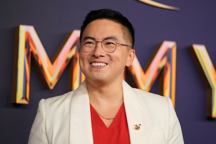 Bowen Yang at the Emmys earlier this year