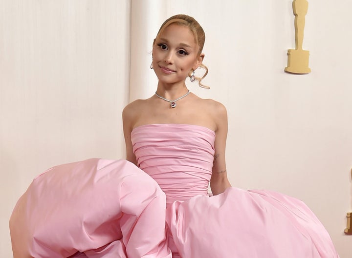 Ariana Grande at the Oscars in March