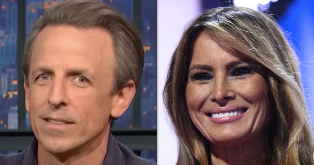 NextImg:Melania Trump's Revelation About Her Husband Sets Up Brutal Seth Meyers Punch Line