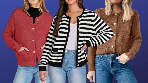 A popular J.Crew cardigan has an affordable doppelganger in this Anrabess sweater.