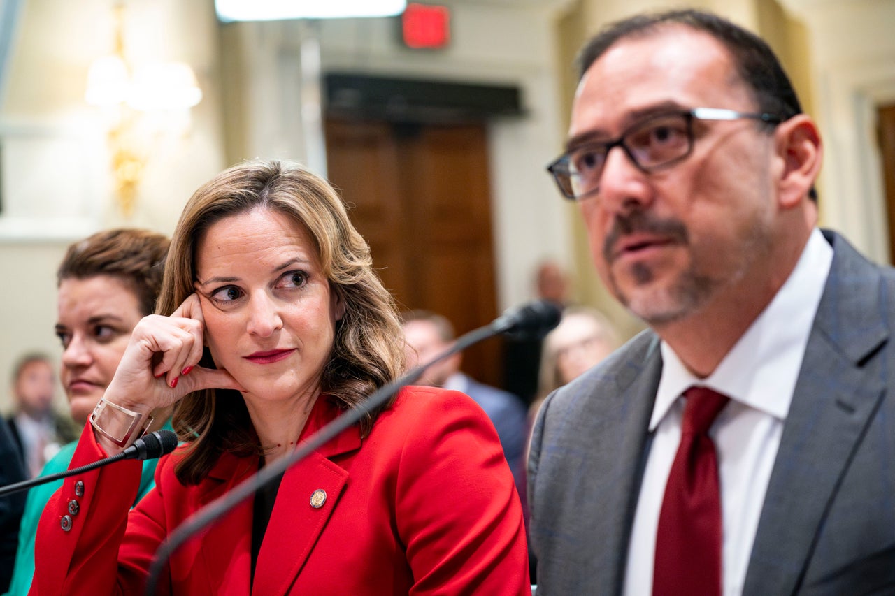 Michigan Secretary of State Jocelyn Benson and Arizona Secretary of State Adrian Fontes are two Democrats who defeated election deniers in their 2022 races for the office overseeing elections in their respective states.