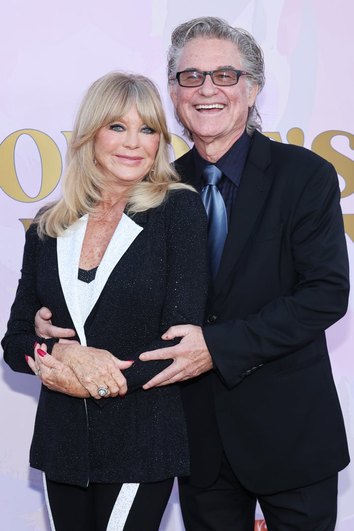 Goldie Hawn and Kurt Russell attend the Goldie Hawn Foundation's 20th anniversary celebration in September.