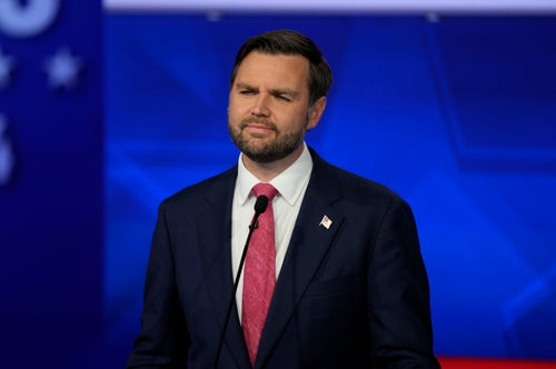 "I’m focused on the future," Sen. JD Vance (R-Ohio) said when asked if Joe Biden won the presidential election in 2020. 
