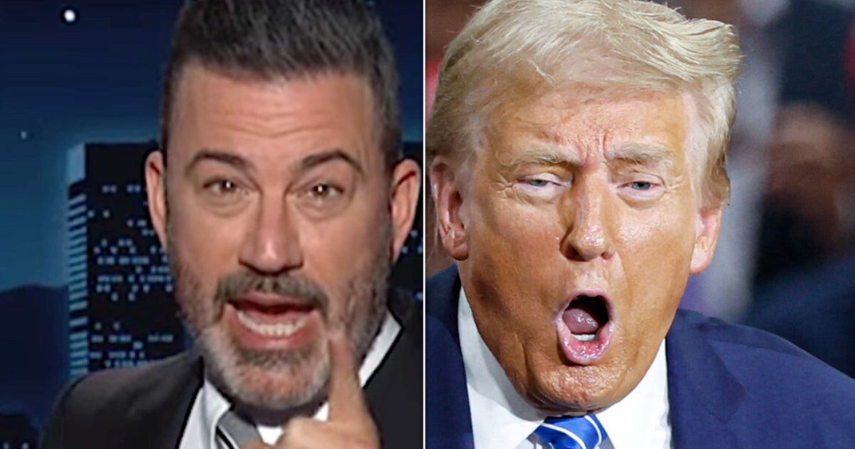 NextImg:'What Are You Babbling About?' Jimmy Kimmel Spots Trump Going 'Full Mental' In Realtime