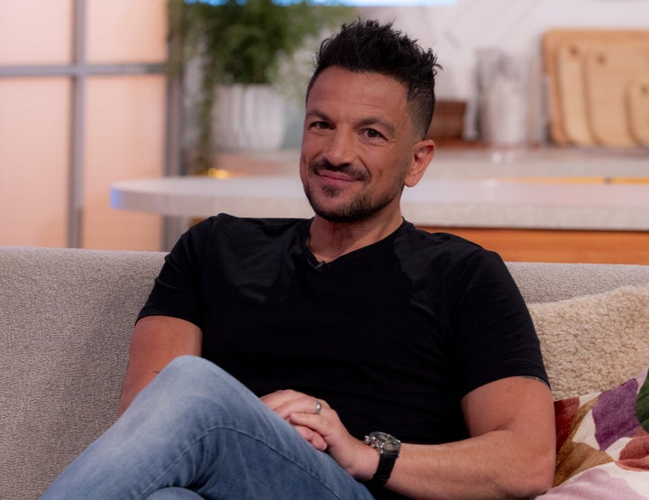 Peter Andre on Lorraine over the summer