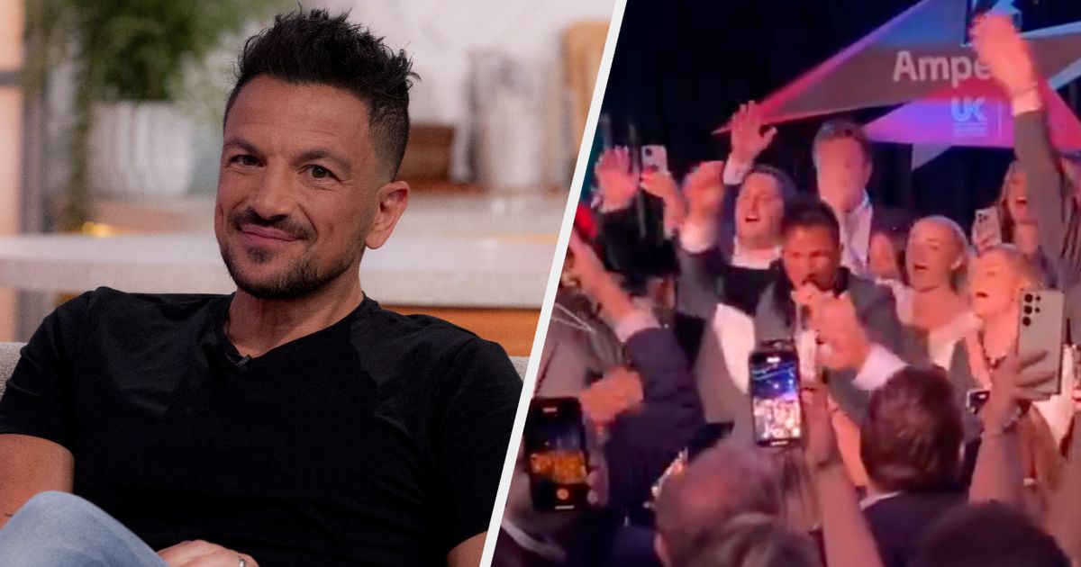 A Peter Andre Performance Is The Last Thing We’d Expect To See At The Tory Conference. And Yet…