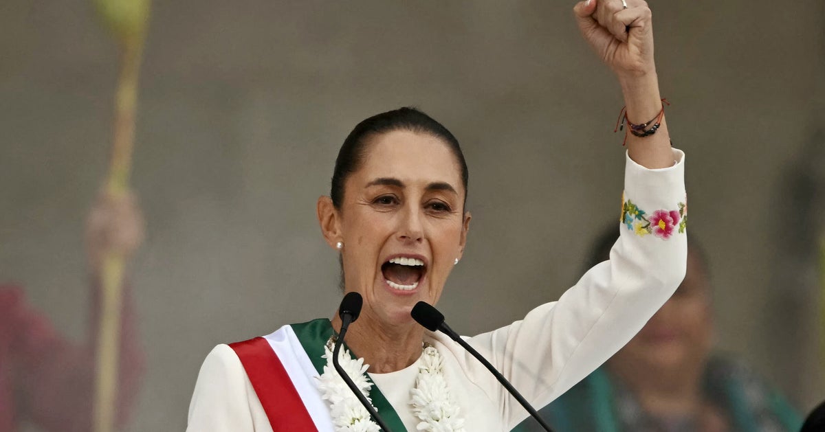 Claudia Sheinbaum Sworn In As First Female President Of Mexico Claudia Sheinbaum Sworn In As First Female President Of Mexico