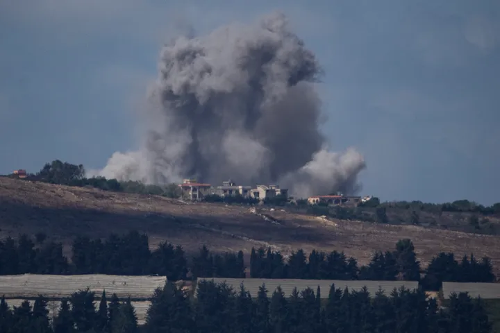 Israeli strike on southerm Lebnon 