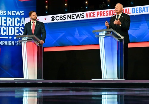 "What would immediately change the equation for American citizens? If you lower energy prices," Sen. JD Vance (R-Ohio) said during his vice presidential debate with Minnesota Gov. Tim Walz (D).