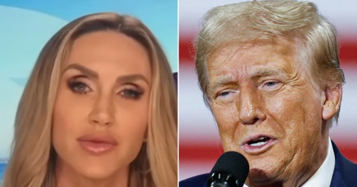 Lara Trump Says Father-In-Law Was Just 'Joking Around' With Wild Kamala Harris Attacks