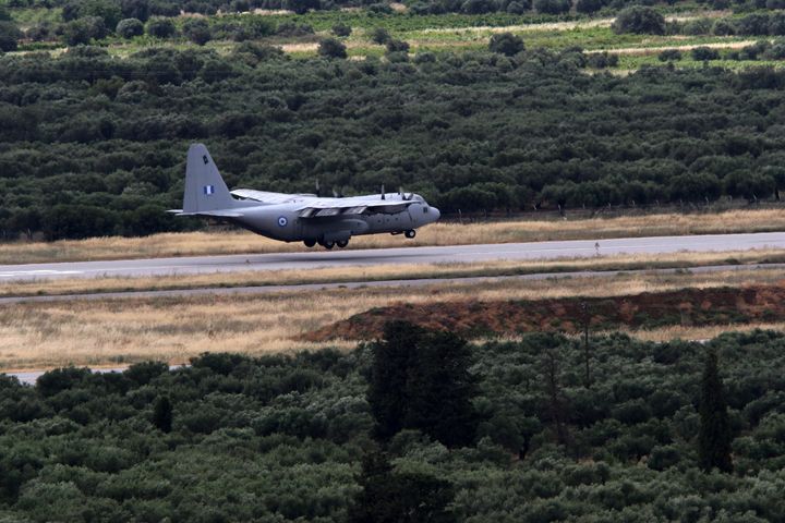 Αεροσκάφος C-130 της Πολεμικής Αεροπορίας (φωτογραφία αρχείου)