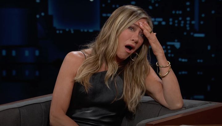 Jennifer Aniston reacts to some of the more outlandish headlines that have been written about her