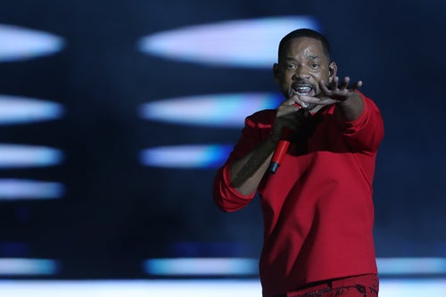 Will Smith performs during Brazil's Rock In Rio Festival last month. Apparently, the star once let out a fart so strong that it forced "Men in Black" to stop production for hours.