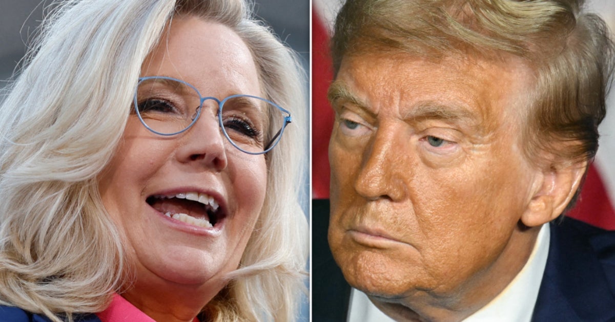 NextImg:Liz Cheney Splotches Trump With Golden Line About Her Past