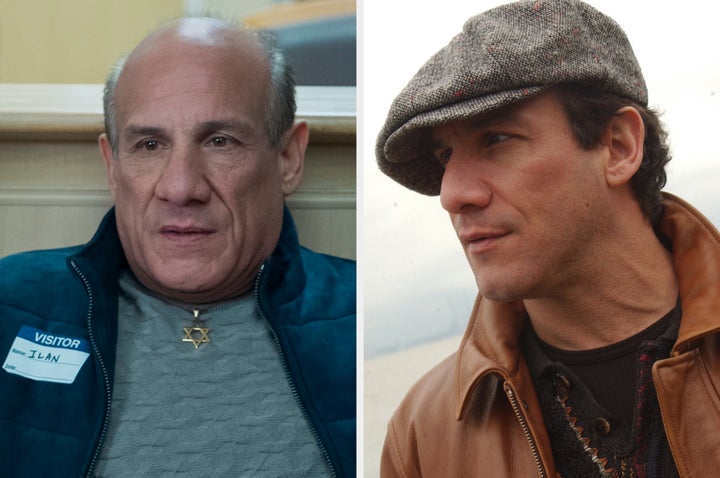 Paul Ben-Victor in Nobody Wants This (left) and The Wire (right)