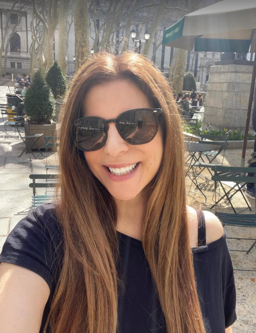 the author enjoying single life in New York City